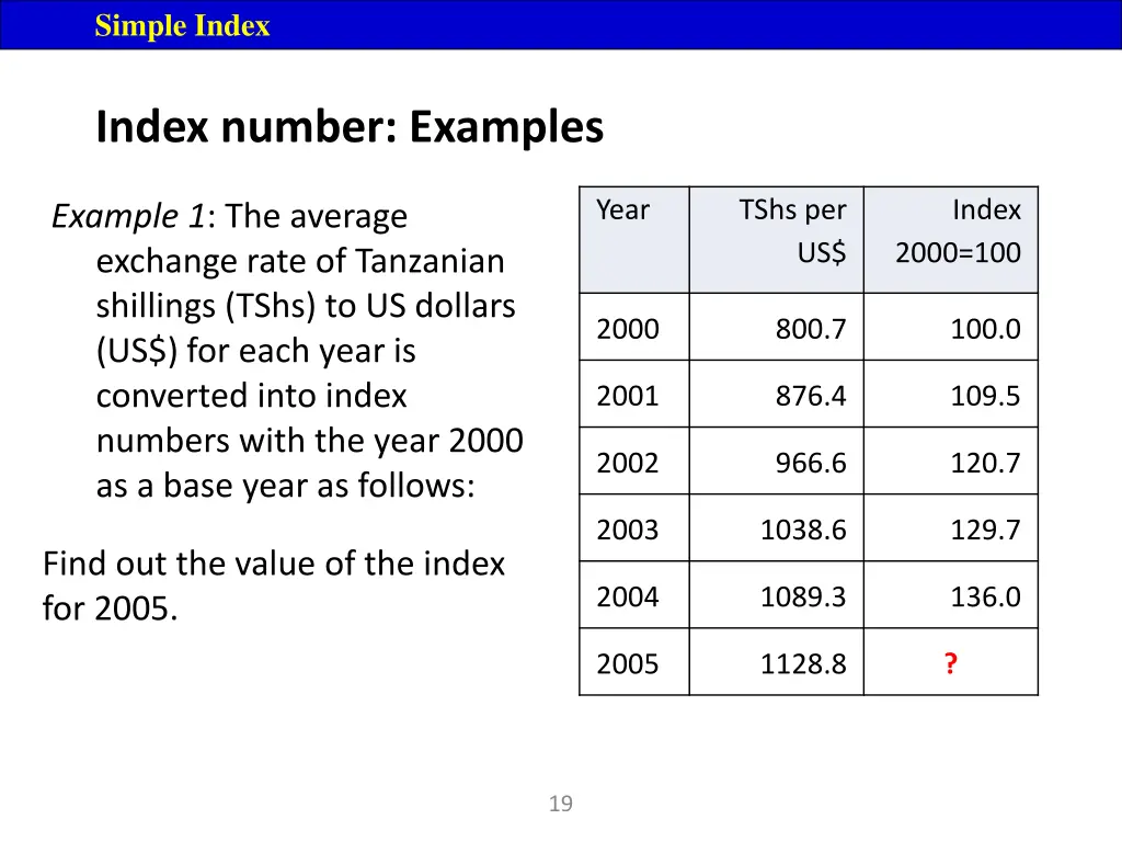 simple index 2