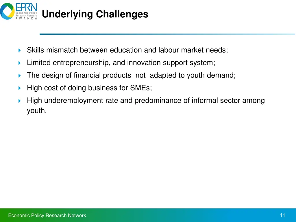 underlying challenges