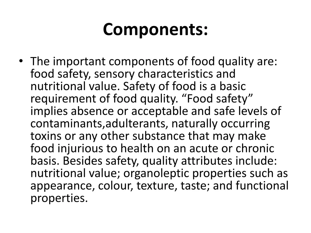 components