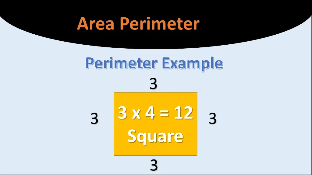 area perimeter 5