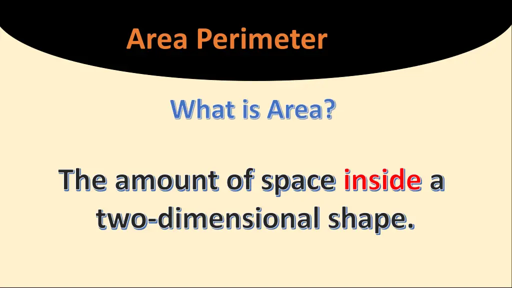 area perimeter 6