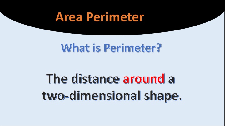 area perimeter