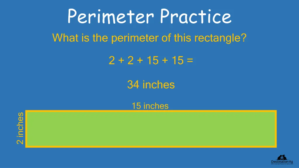 perimeter practice what is the perimeter of this