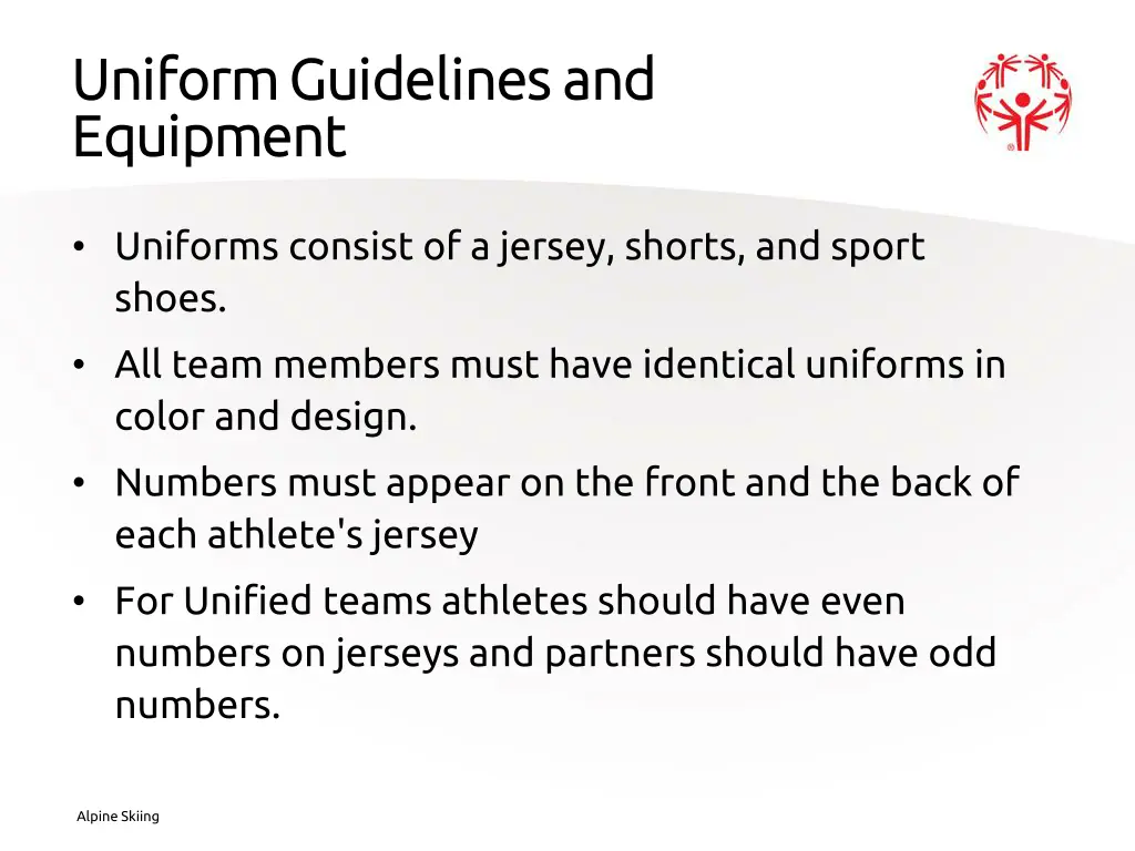 uniform guidelines and uniform guidelines