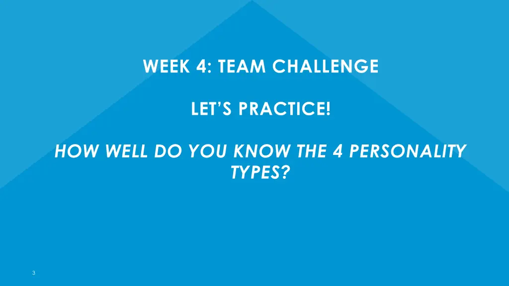 week 4 team challenge