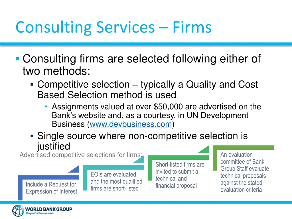 consulting services firms