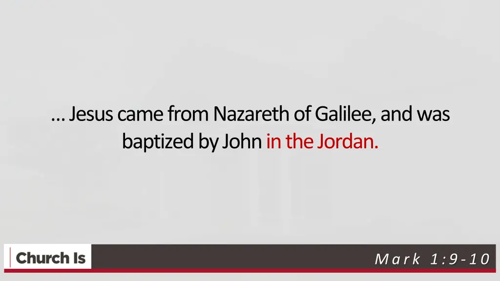 jesus came from nazareth of galilee