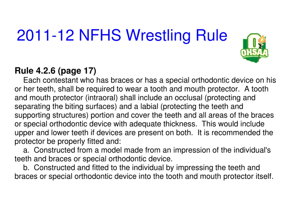 2011 12 nfhs wrestling rule