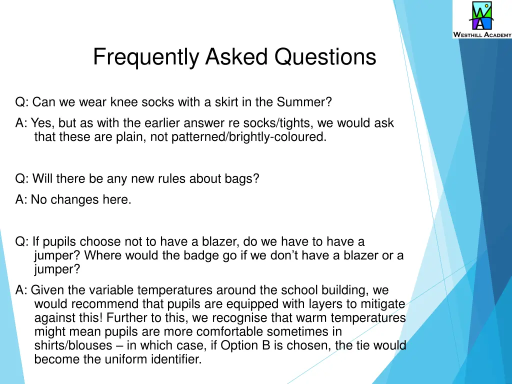 frequently asked questions 7