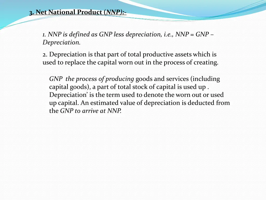 3 net national product nnp