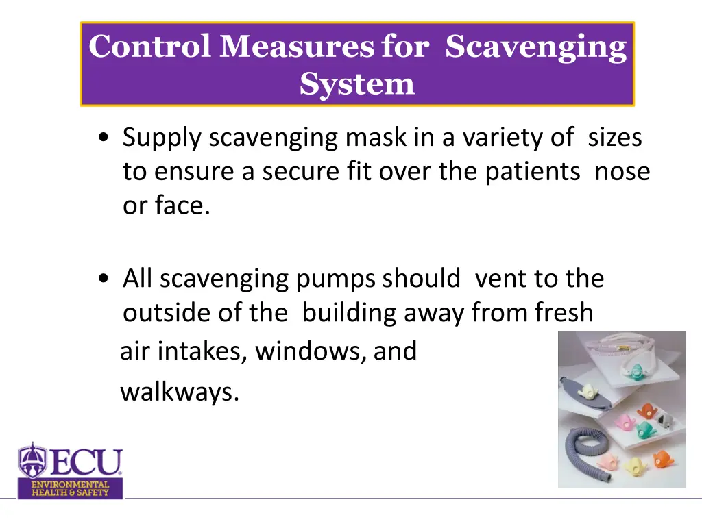 control measures for scavenging system 2