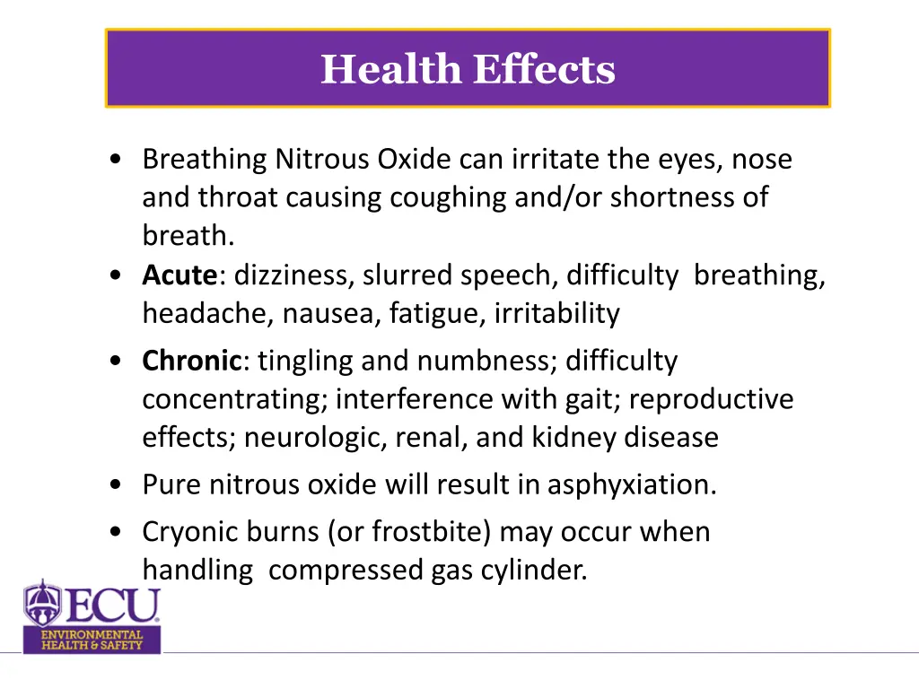 health effects