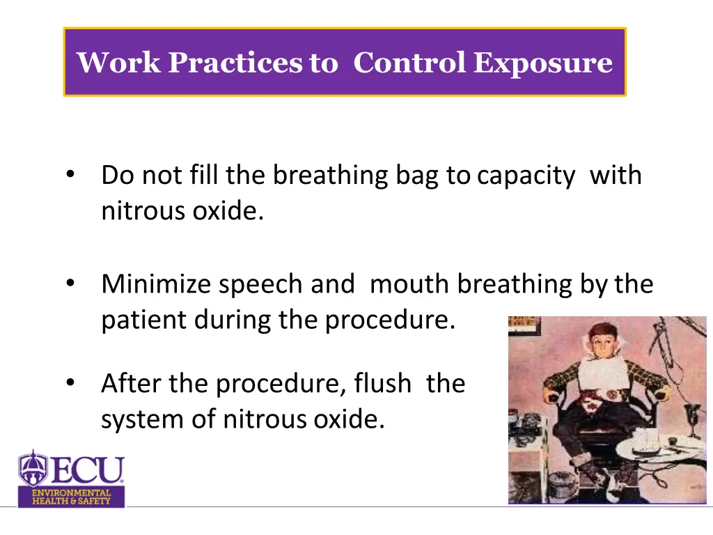 work practices to control exposure