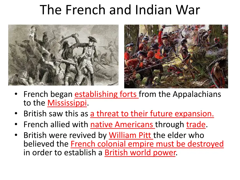 the french and indian war