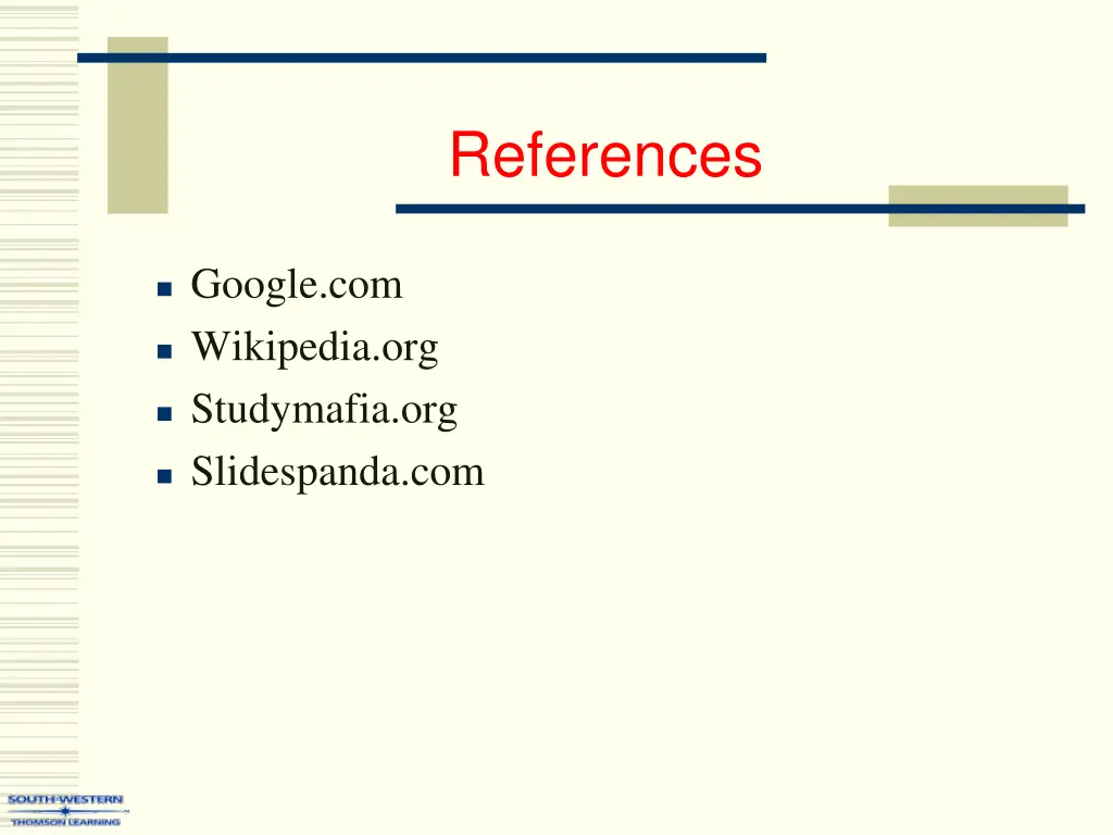 references