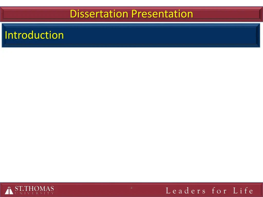 dissertation presentation