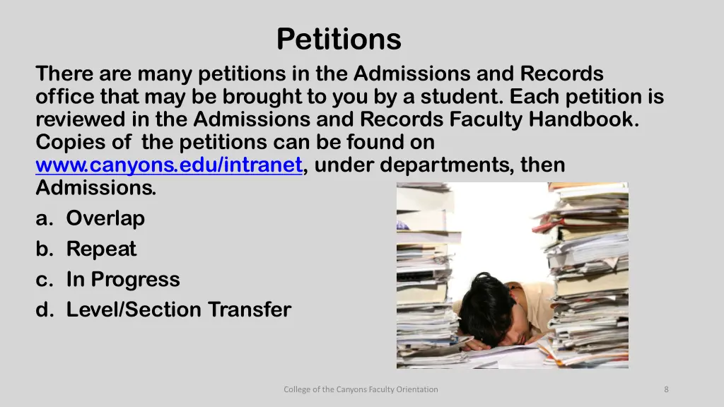 petitions