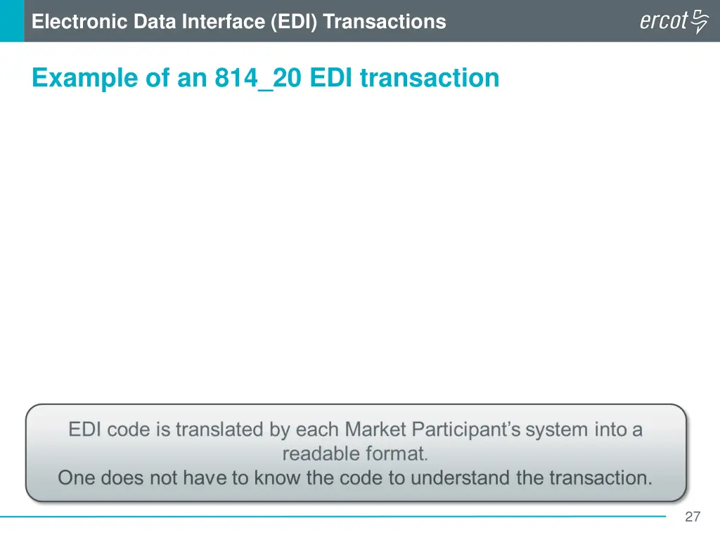 electronic data interface edi transactions