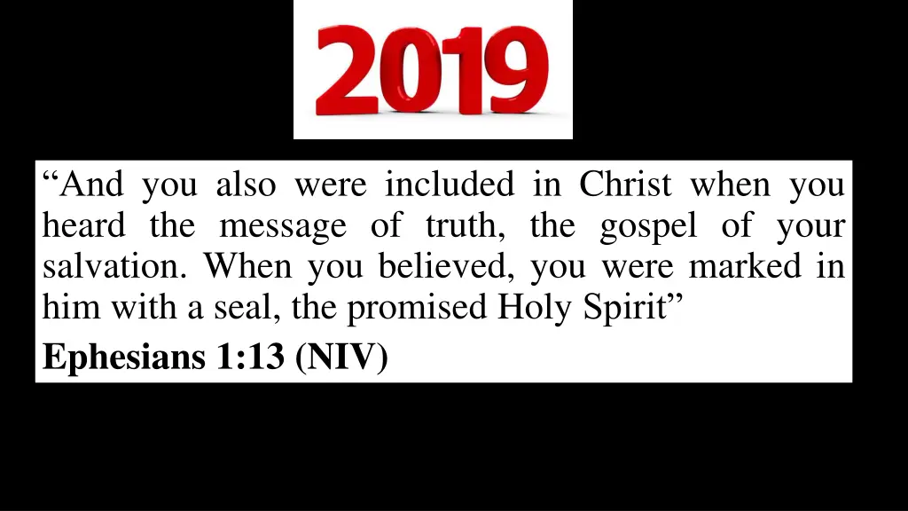 and you also were included in christ when