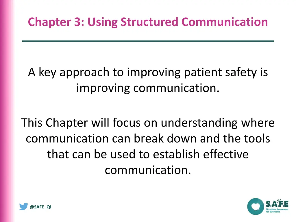 chapter 3 using structured communication