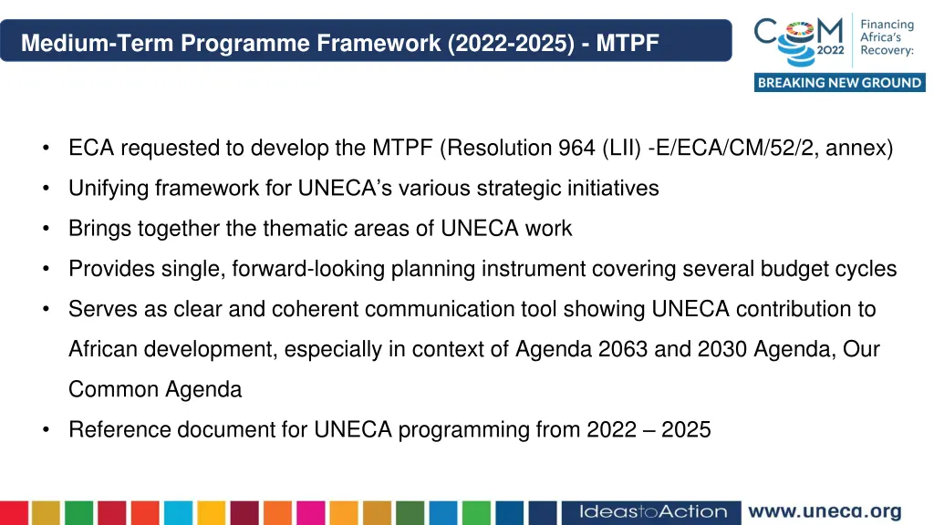 medium term programme framework 2022 2025 mtpf