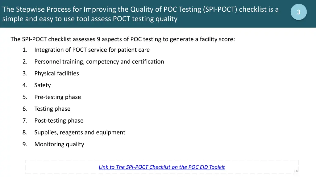 the stepwise process for improving the quality