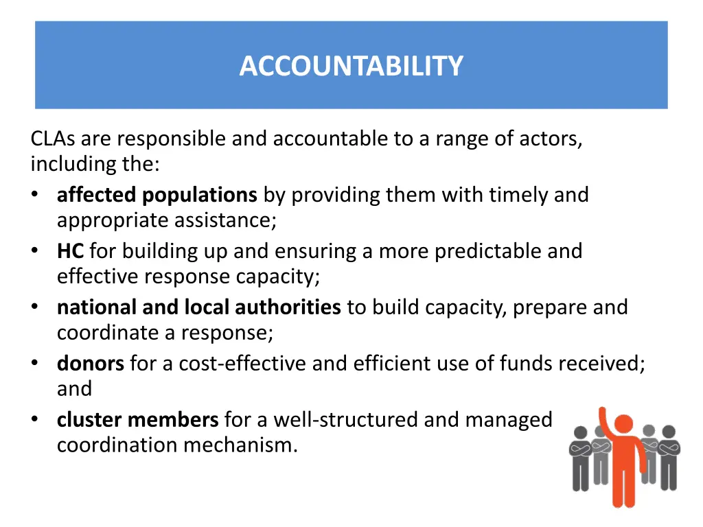 accountability