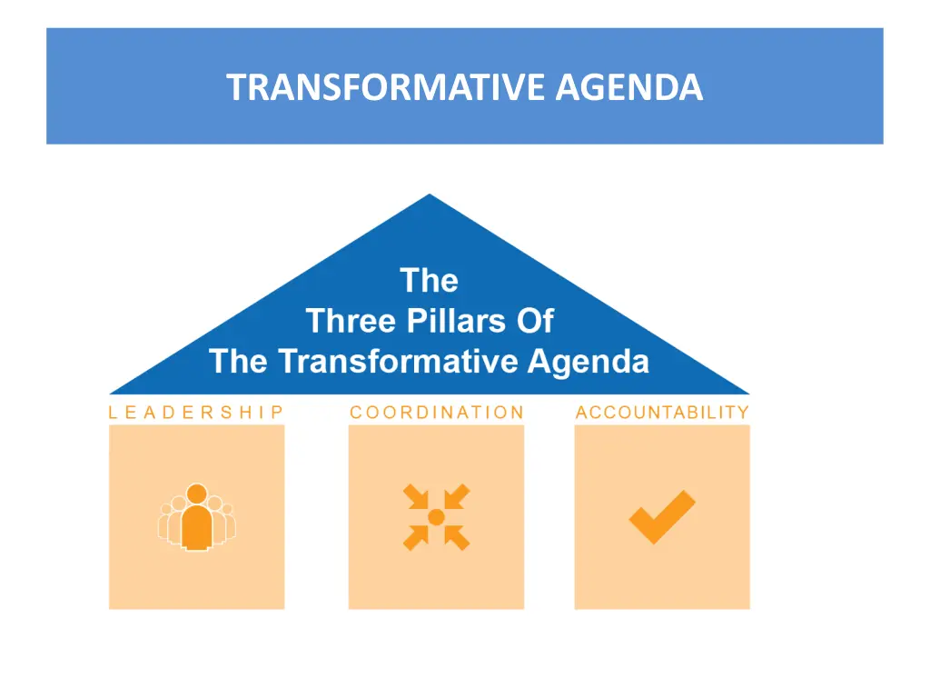 transformative agenda