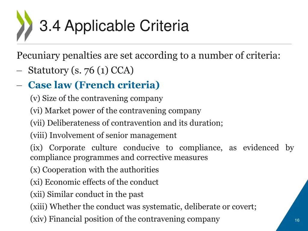 3 4 applicable criteria 1