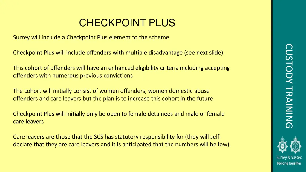 checkpoint plus