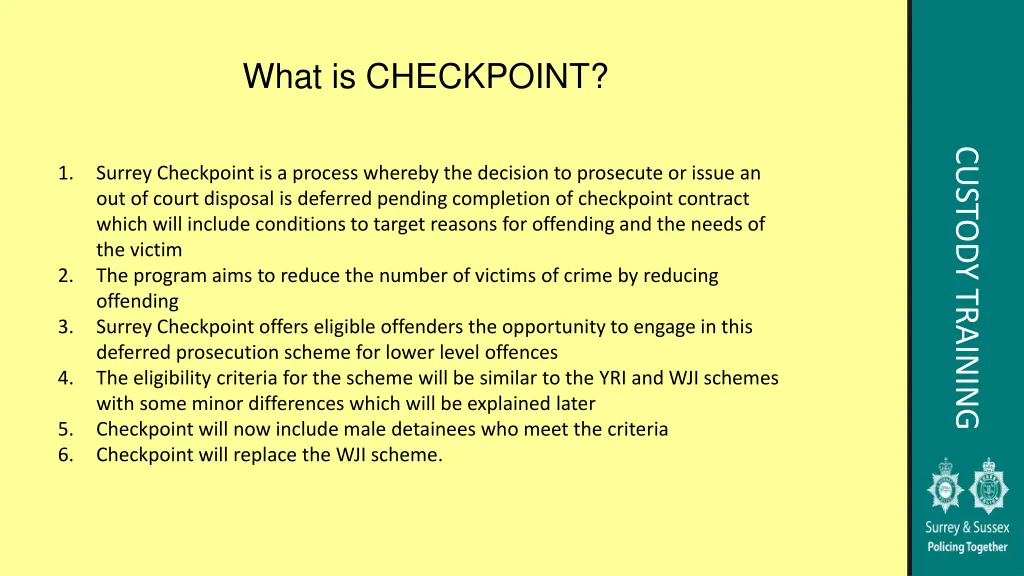 what is checkpoint