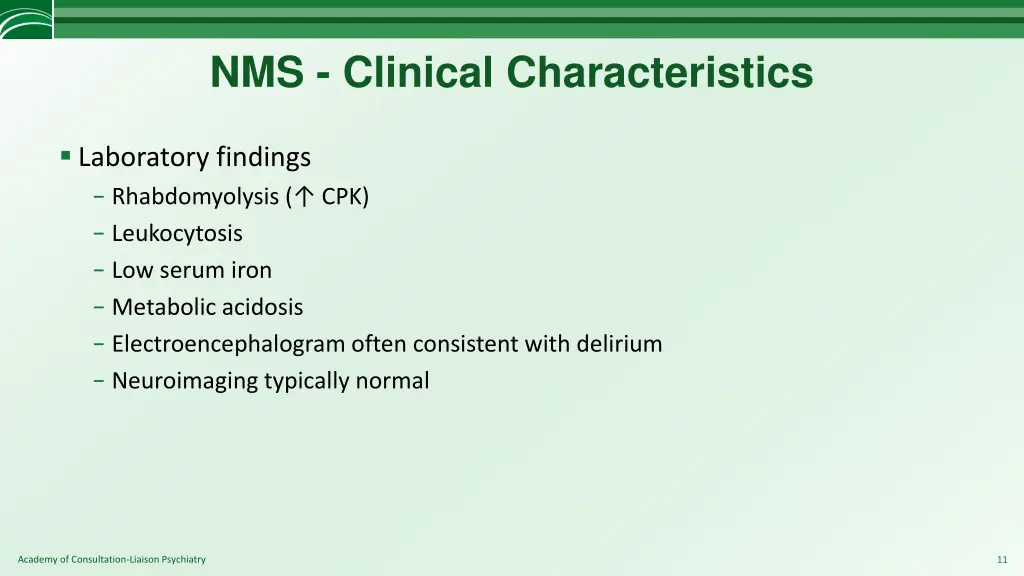 nms clinical characteristics 3