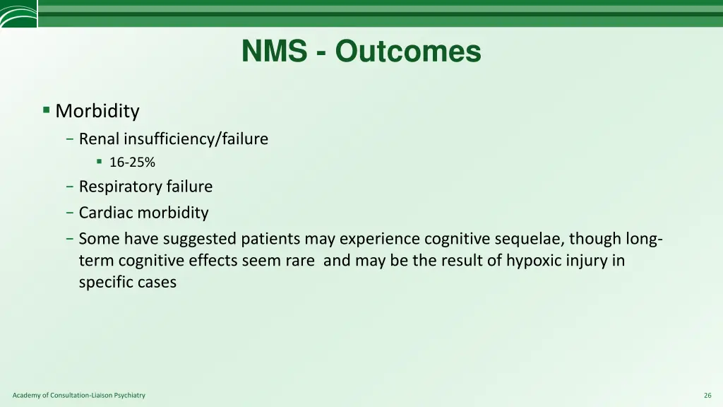 nms outcomes 1