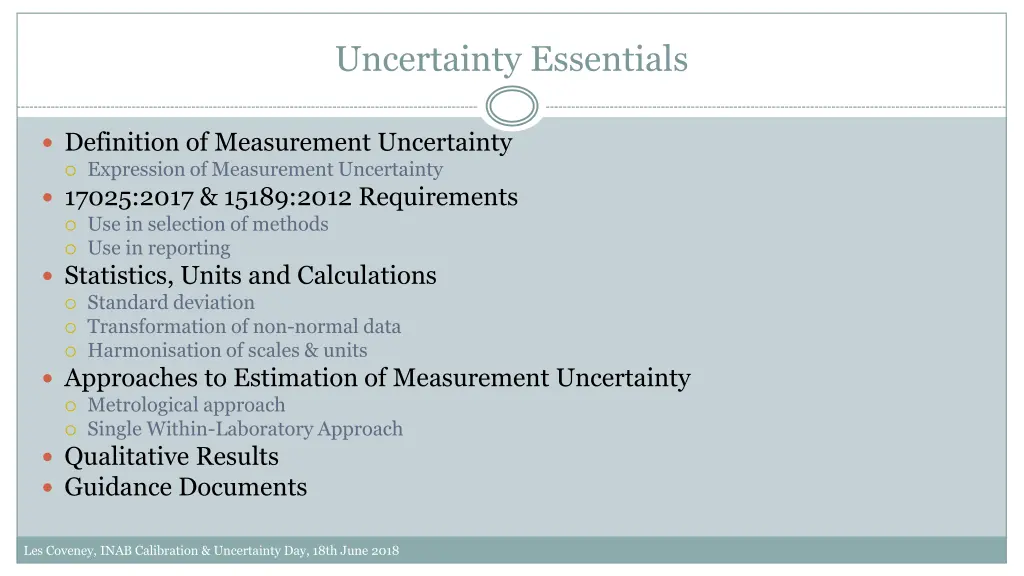 uncertainty essentials 1