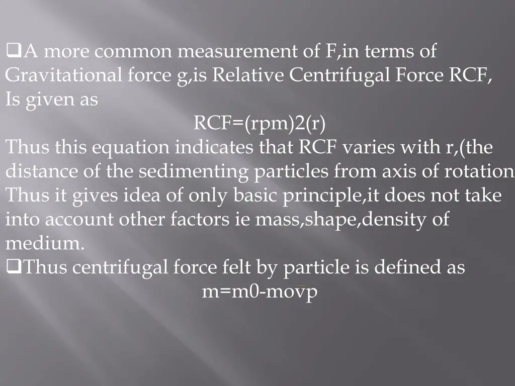 a more common measurement of f in terms