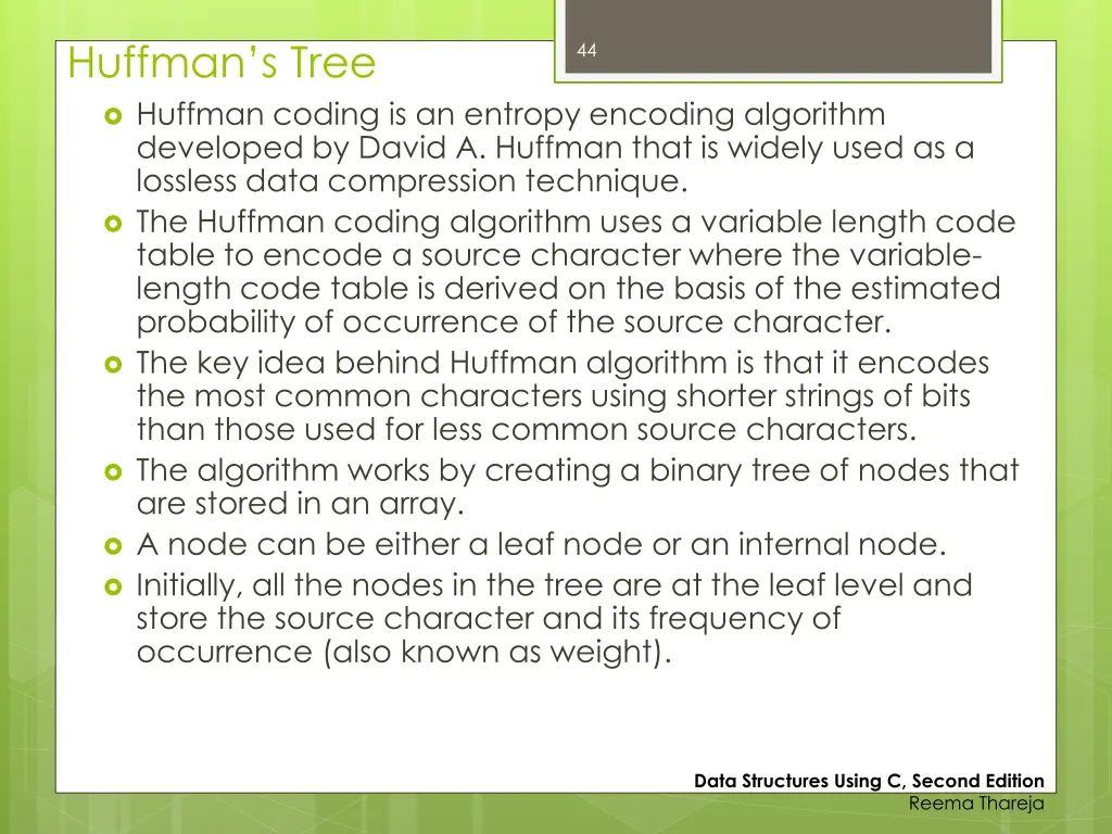 huffman s tree huffman coding is an entropy