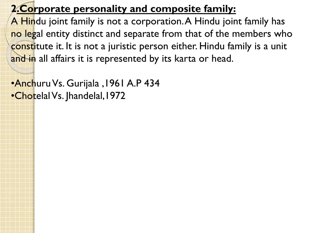 2 corporate personality and composite family