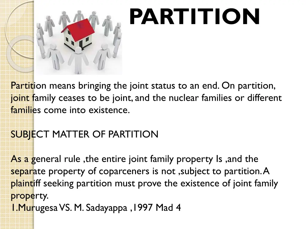 partition