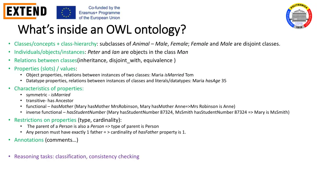 what s inside an owl ontology what s inside