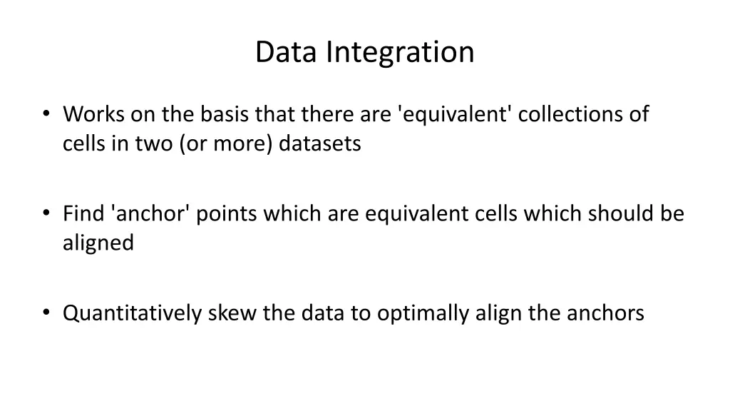 data integration