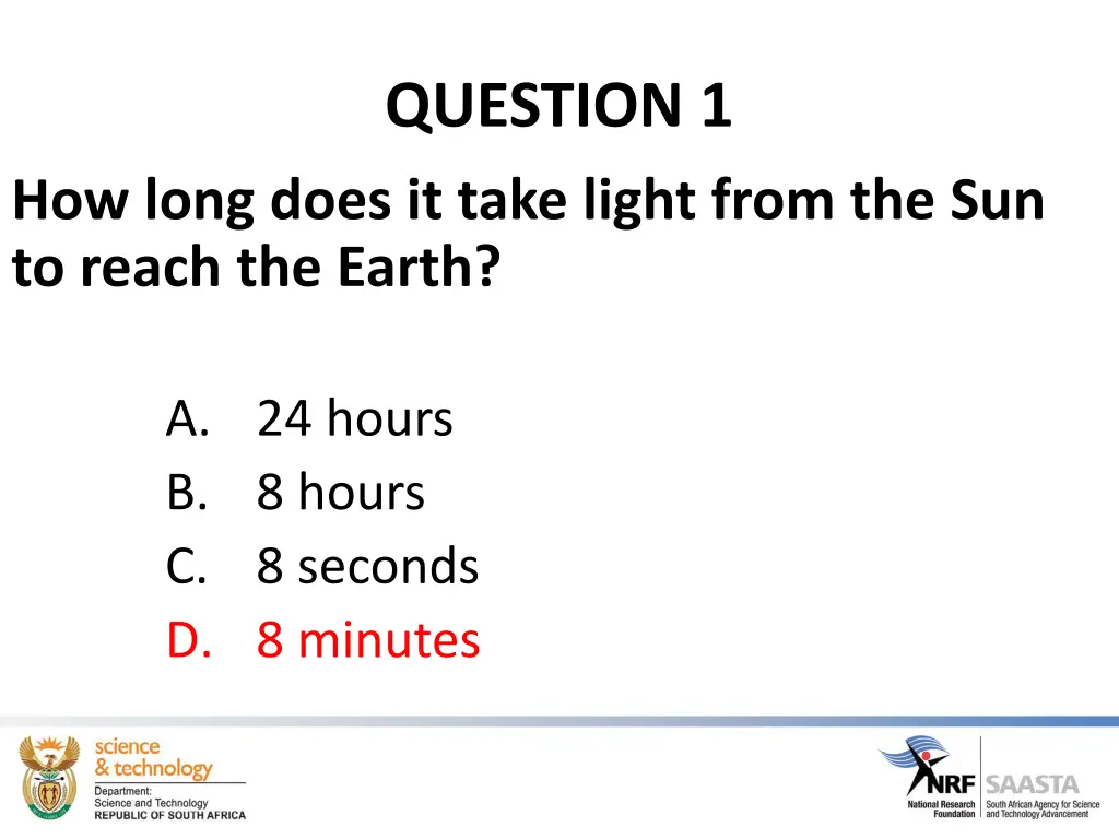 question 1