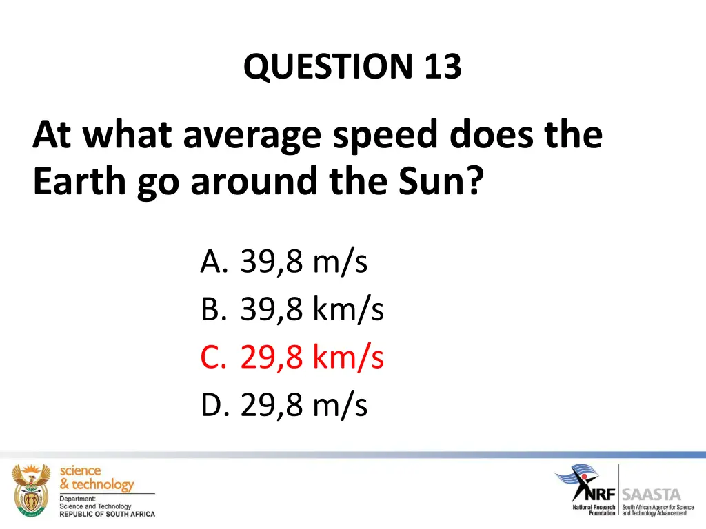 question 13