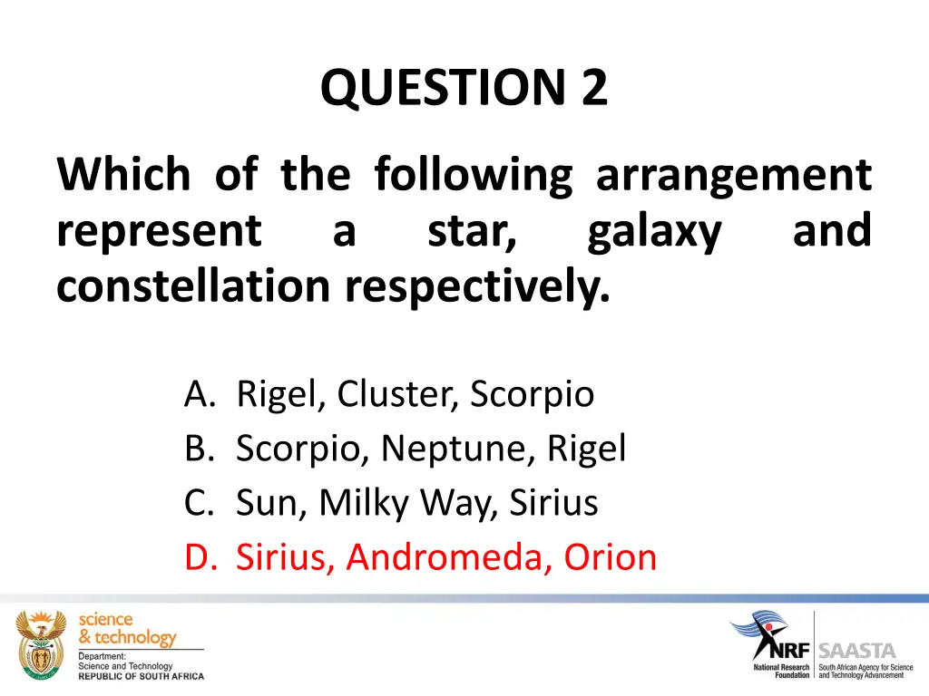 question 2