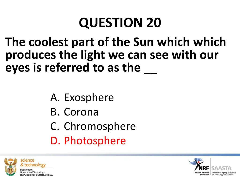 question 20