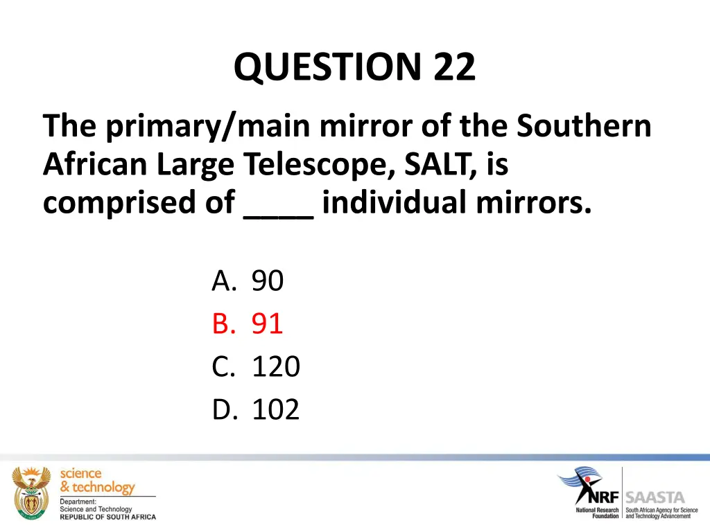 question 22