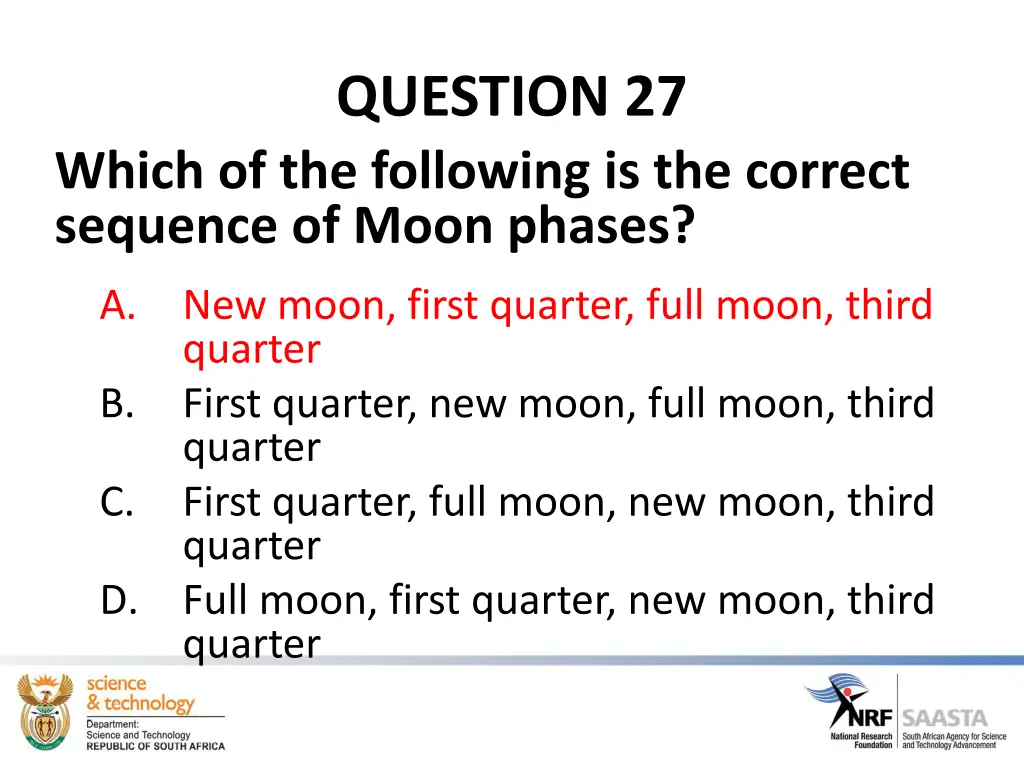 question 27