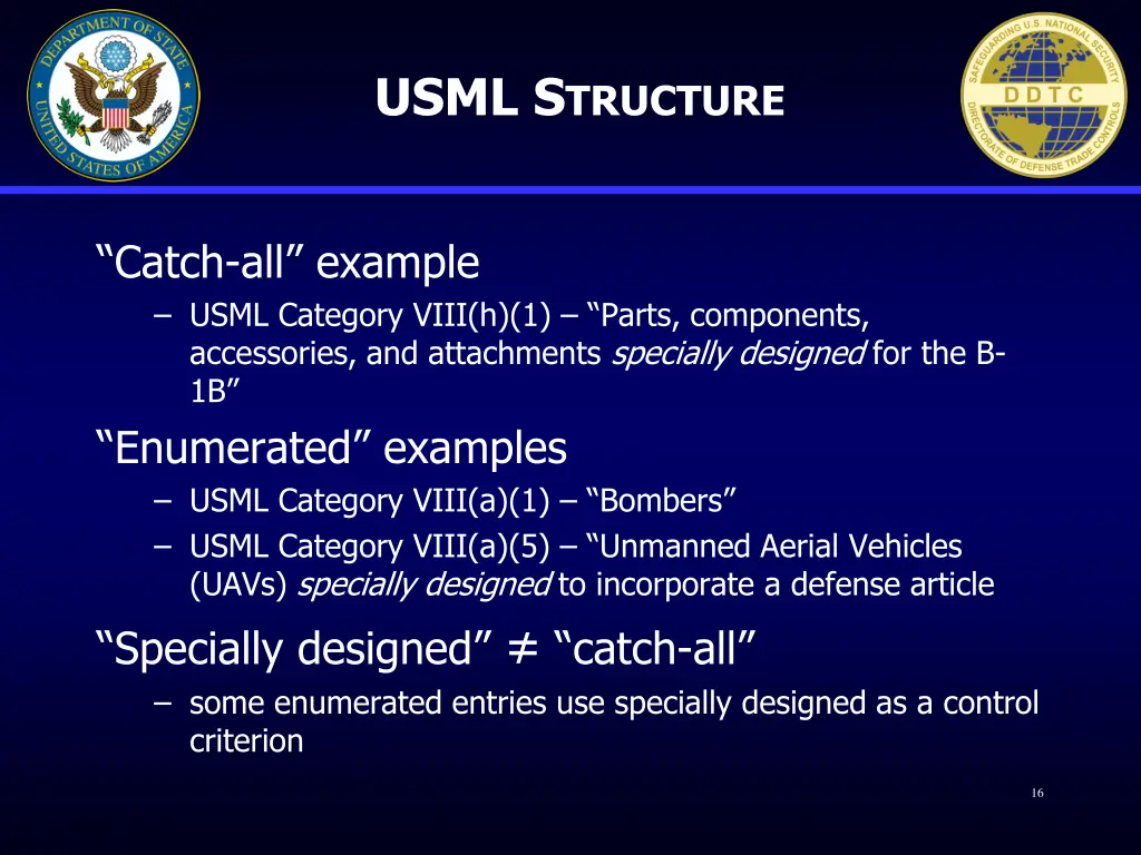 usml s tructure 1