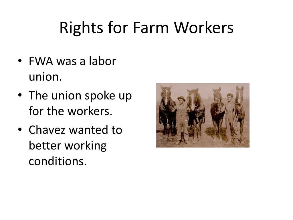 rights for farm workers 1