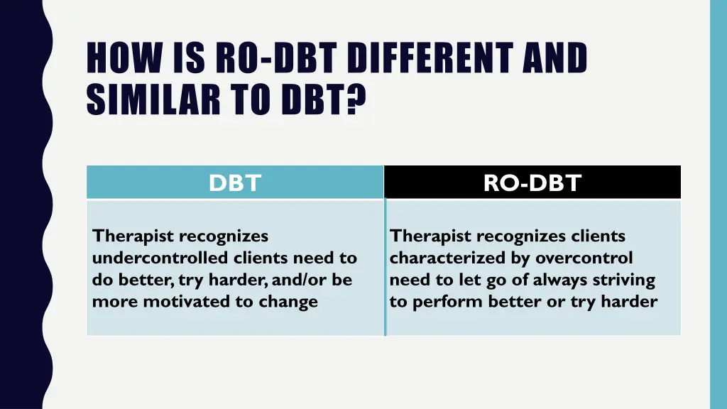 how is ro dbt different and similar to dbt 2