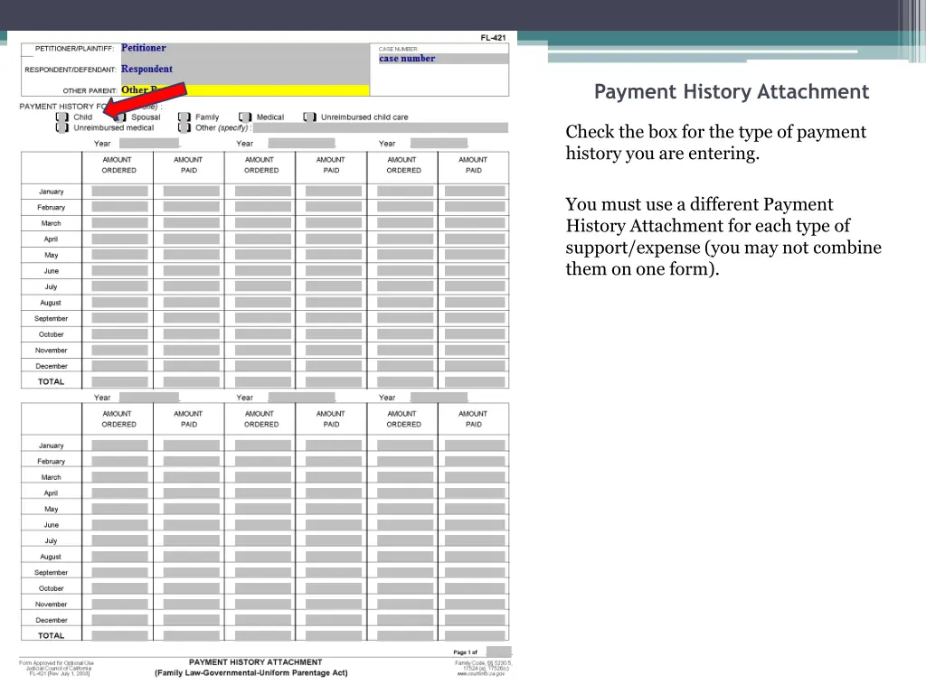 payment history attachment 1